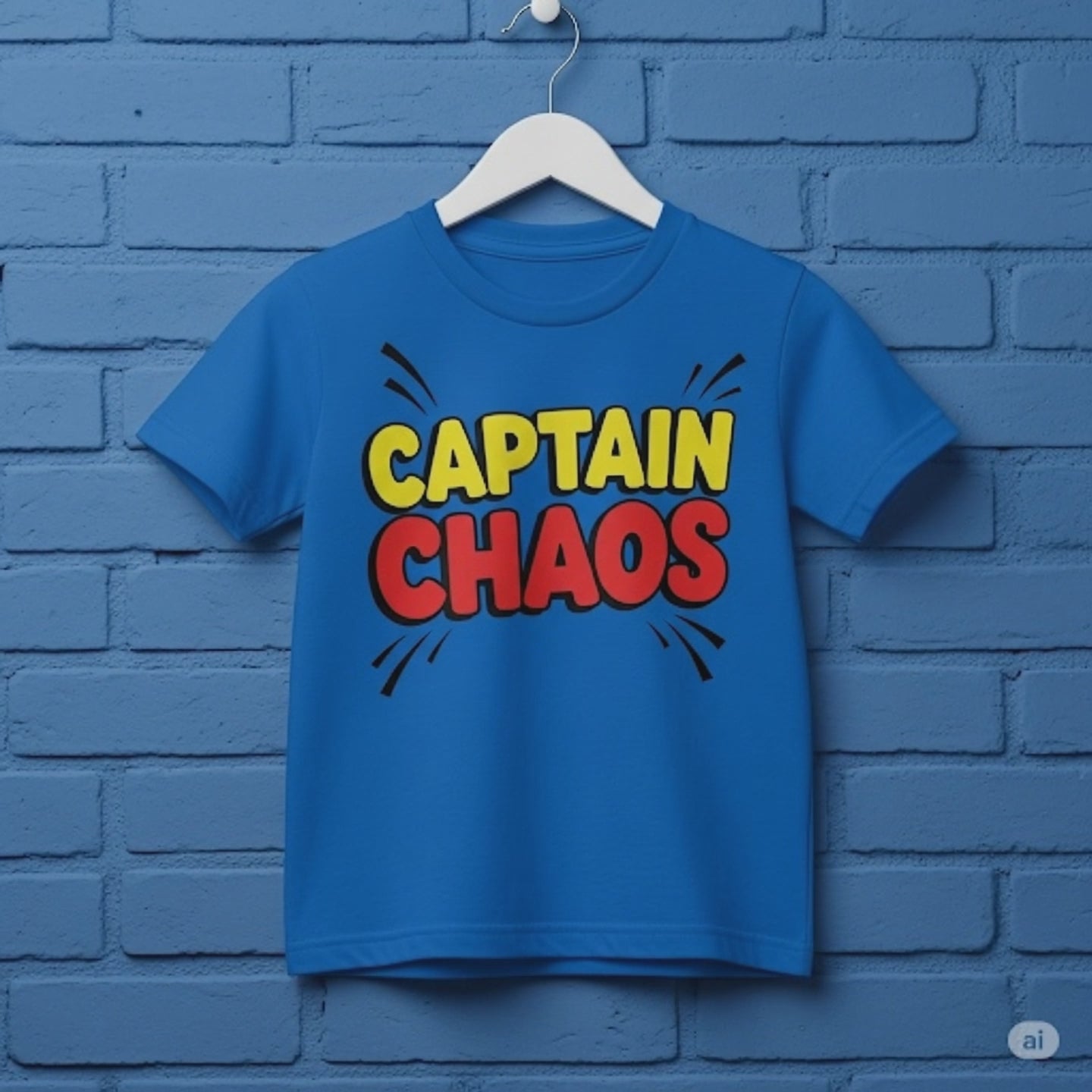 Captain Chaos T-Shirt organic or classic starting at $16.95